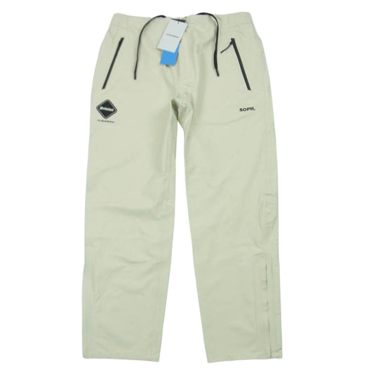 F.C.R.B. エフシーアールビー 25SS FCRB-250002 AUTHENTIC UTILITY TEAM PANTS オーセンティック ユーティリティ チーム ナイロン パンツ オフホワイト系 M【新古品】【未使用】【中古】