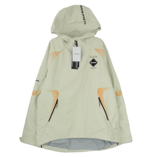 F.C.R.B. エフシーアールビー 25SS FCRB-250000 AUTHENTIC UTILITY TEAM HALF ZIP JACKET オーセンティック ユーティリティ チーム ハーフジップ ジャケット オフホワイト系 XL【新古品】【未使用】【中古】