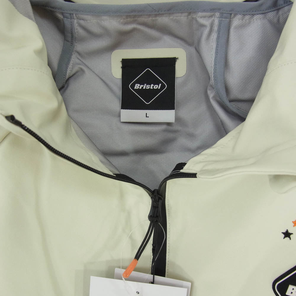 F.C.R.B. エフシーアールビー 25SS FCRB-250000 AUTHENTIC UTILITY TEAM HALF ZIP JACKET オーセンティック ユーティリティ チーム ハーフジップ ジャケット オフホワイト系 XL【新古品】【未使用】【中古】