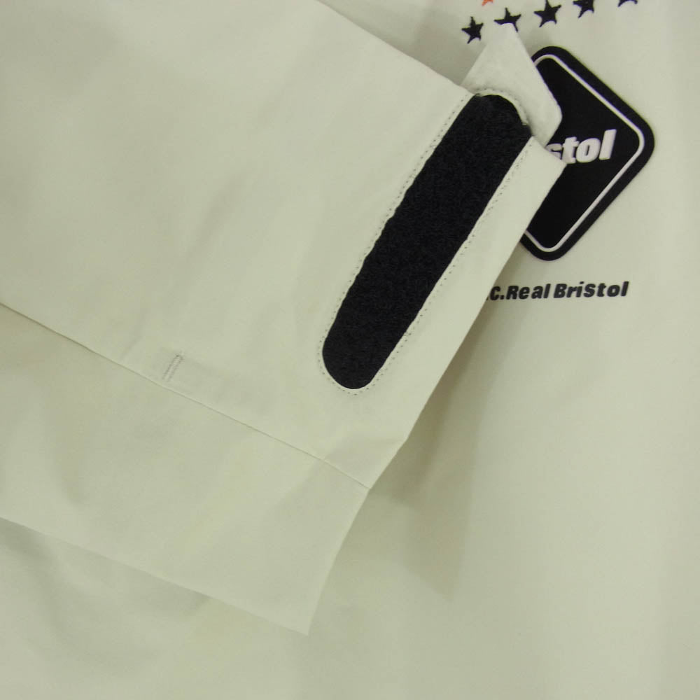 F.C.R.B. エフシーアールビー 25SS FCRB-250000 AUTHENTIC UTILITY TEAM HALF ZIP JACKET オーセンティック ユーティリティ チーム ハーフジップ ジャケット オフホワイト系 XL【新古品】【未使用】【中古】