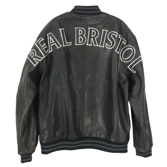 SOPHNET. ソフネット 26SS FCRB-260000 LEATHER TEAM VARSITY BLOUSON レザー チーム バーシティ ブルゾン スタジアムジャケット ブラック系 M【新古品】【未使用】【中古】