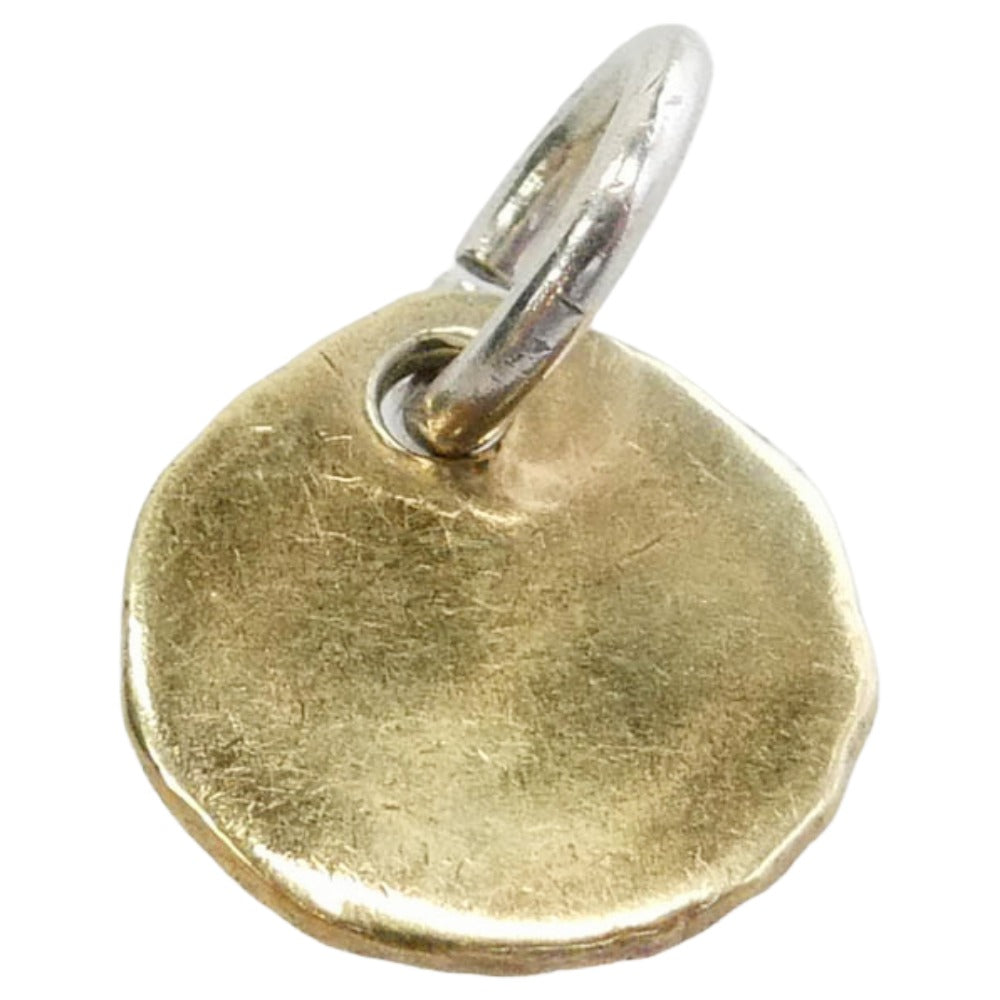 ザサン C-3 K18 charm イーグル チャーム ペンダントトップ シルバー系 ゴールド系【中古】