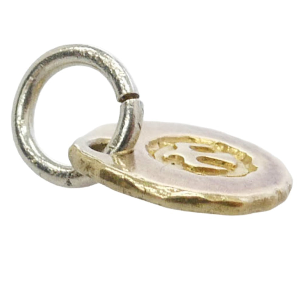 ザサン C-3 K18 charm イーグル チャーム ペンダントトップ シルバー系 ゴールド系【中古】
