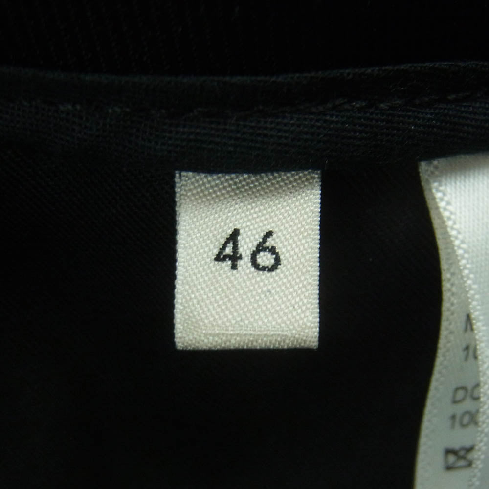 CELINE セリーヌ 19SS 2P093673D NEW WAVE ツープリーツ ニューウェーブ パンツ スラックス ブラック系 46【中古】