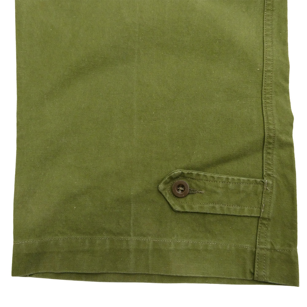 ヴィンテージ M47 French army フランス軍 ミリタリー カーゴ パンツ カーキ系 37【中古】
