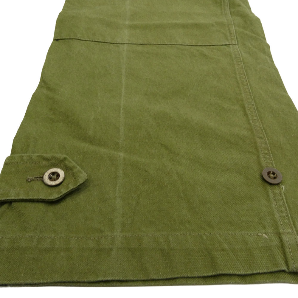ヴィンテージ M47 French army フランス軍 ミリタリー カーゴ パンツ カーキ系 37【中古】