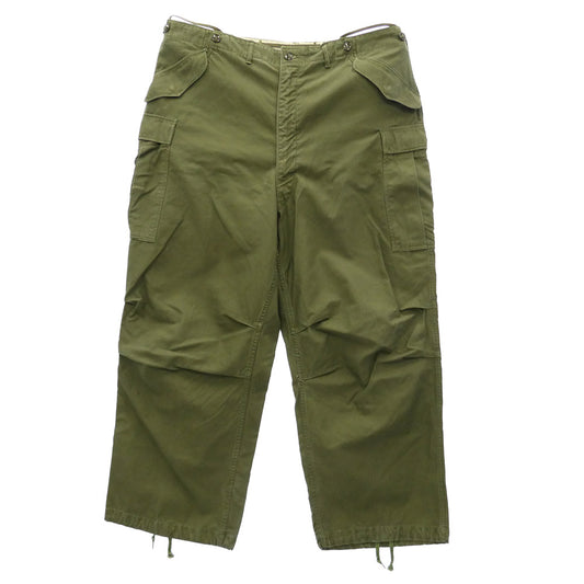 ヴィンテージ 50s 53年製 M51 U.S. ARMY 米軍 ミリタリー カーゴ パンツ カーキ系【中古】