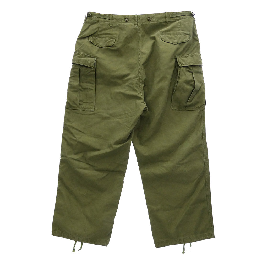 ヴィンテージ 50s 53年製 M51 U.S. ARMY 米軍 ミリタリー カーゴ パンツ カーキ系【中古】
