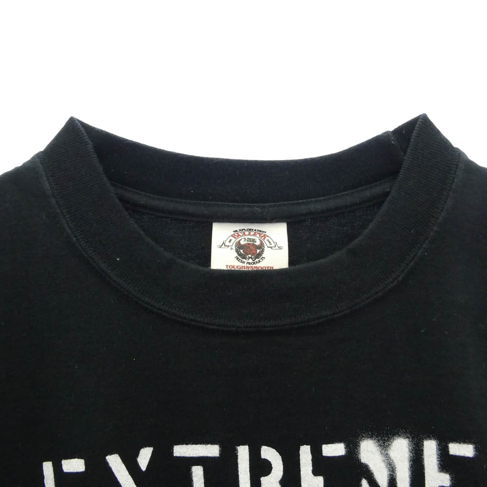 WTAPS ダブルタップス 08SS EXTREME PREJUDICE プリント 半袖 Tシャツ ブラック系 S【中古】