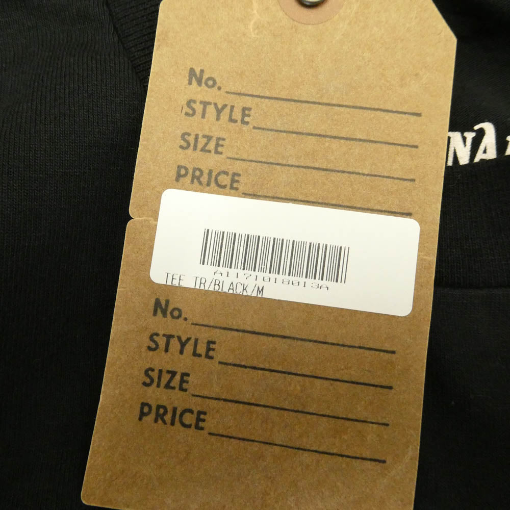 TENDERLOIN テンダーロイン TEE TR レーシング ロゴプリント PRO CLUB プロクラブ 半袖 Tシャツ ブラック系 M【極上美品】【中古】