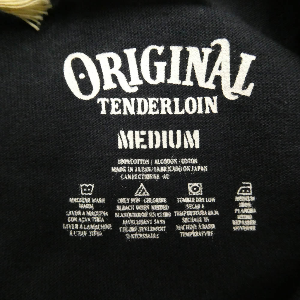 TENDERLOIN テンダーロイン PRO CLUB プロクラブ TEE SP ロゴプリント PRO CLUB プロクラブ 半袖 Tシャツ ネイビー ネイビー系 M【極上美品】【中古】