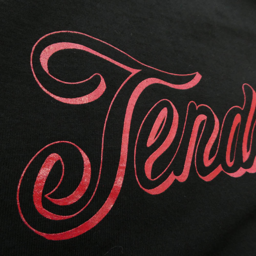 TENDERLOIN テンダーロイン x PRO CLUB プロクラブ TEE BS ボルネオスカル ロゴプリント 半袖 Tシャツ ブラック系 M【美品】【中古】