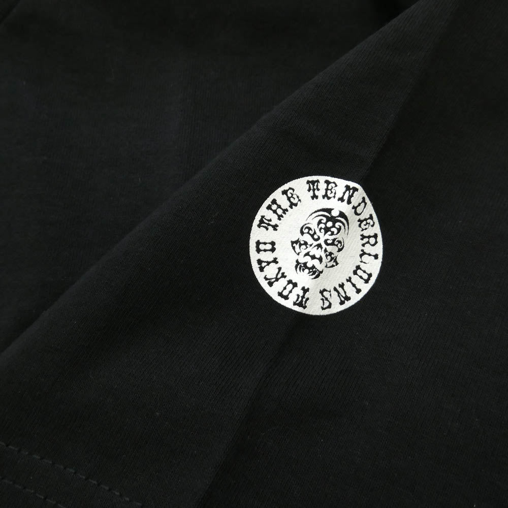 TENDERLOIN テンダーロイン TEE BS ボルネオスカル プリント PRO CLUB プロクラブ 半袖 Tシャツ ブラック系 M【極上美品】【中古】