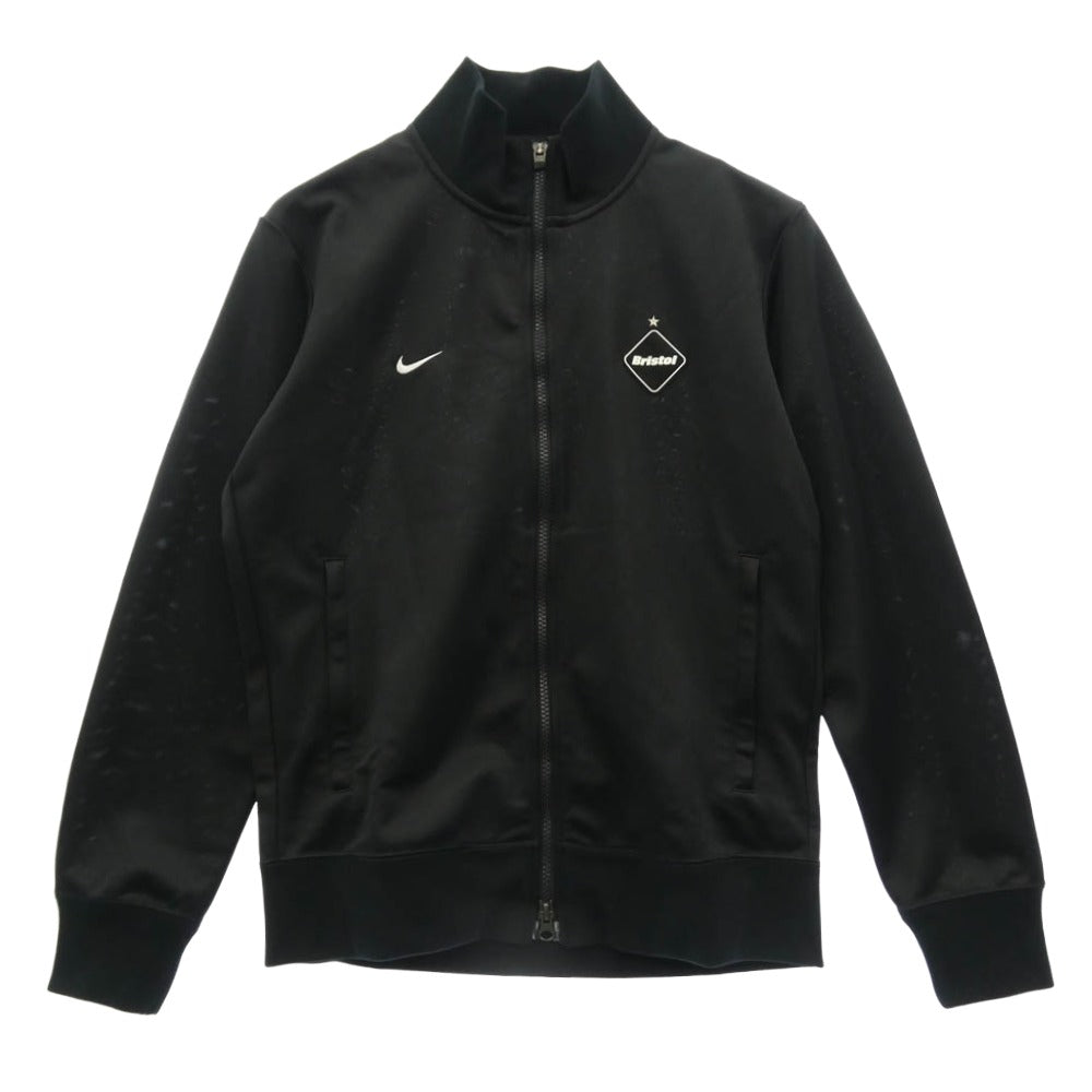 F.C.R.B. エフシーアールビー NIKE ナイキ mastermind JAPAN マスターマインドジャパン 534623-010 x NIKE ナイキ x mastermind マスターマインド スカル プリント ジャージ トラックジャケット ブラック系 M【中古】