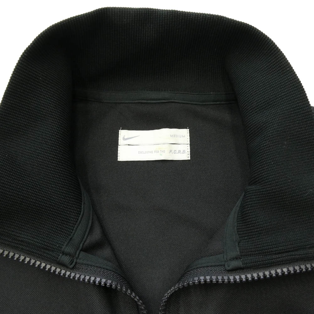 F.C.R.B. エフシーアールビー NIKE ナイキ mastermind JAPAN マスターマインドジャパン 534623-010 x NIKE ナイキ x mastermind マスターマインド スカル プリント ジャージ トラックジャケット ブラック系 M【中古】