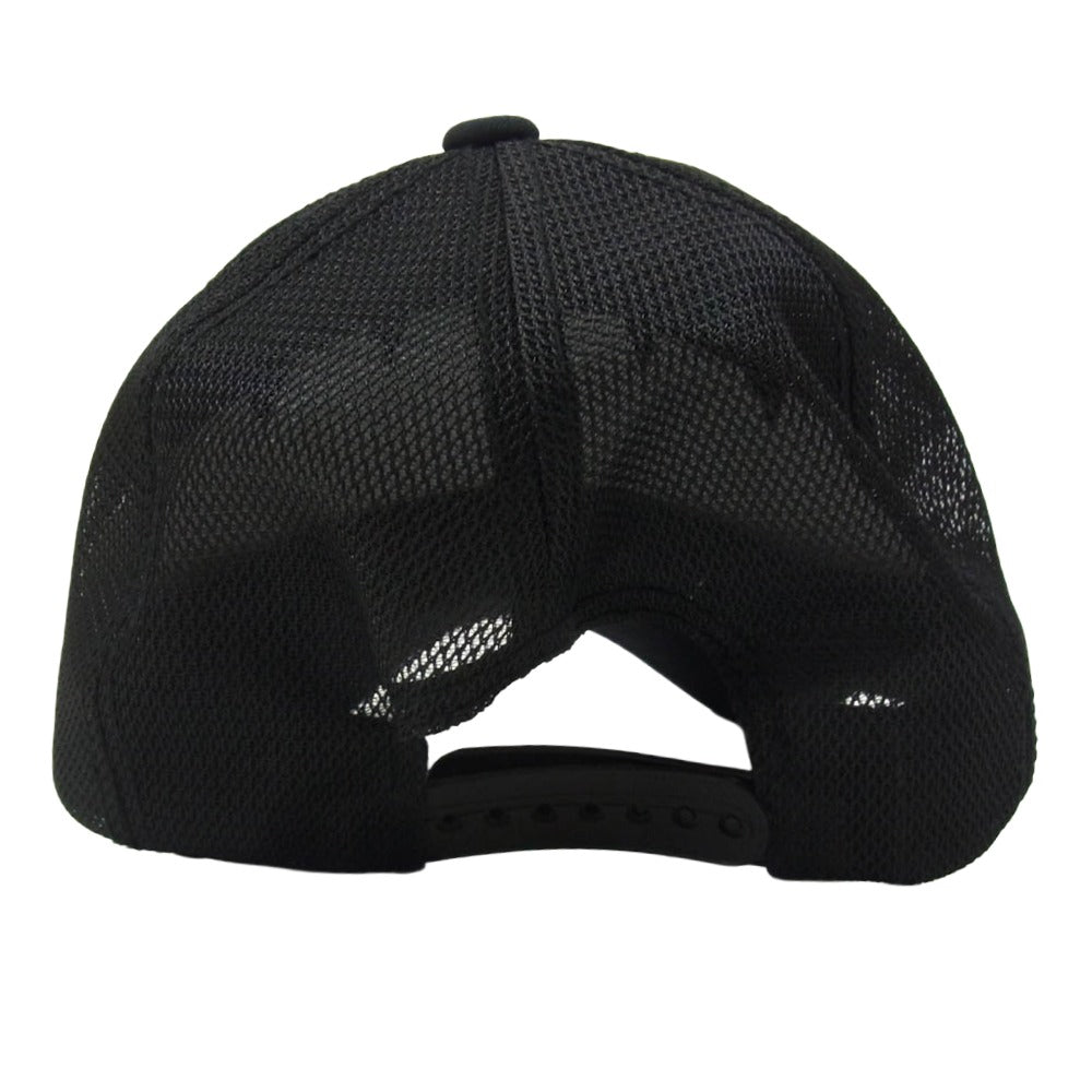 Lucien Pellat-Finet ルシアンペラフィネ SKULL Tongue CAP スカル 刺繍 ラインストーン メッシュ キャップ ブラック系【新古品】【未使用】【中古】