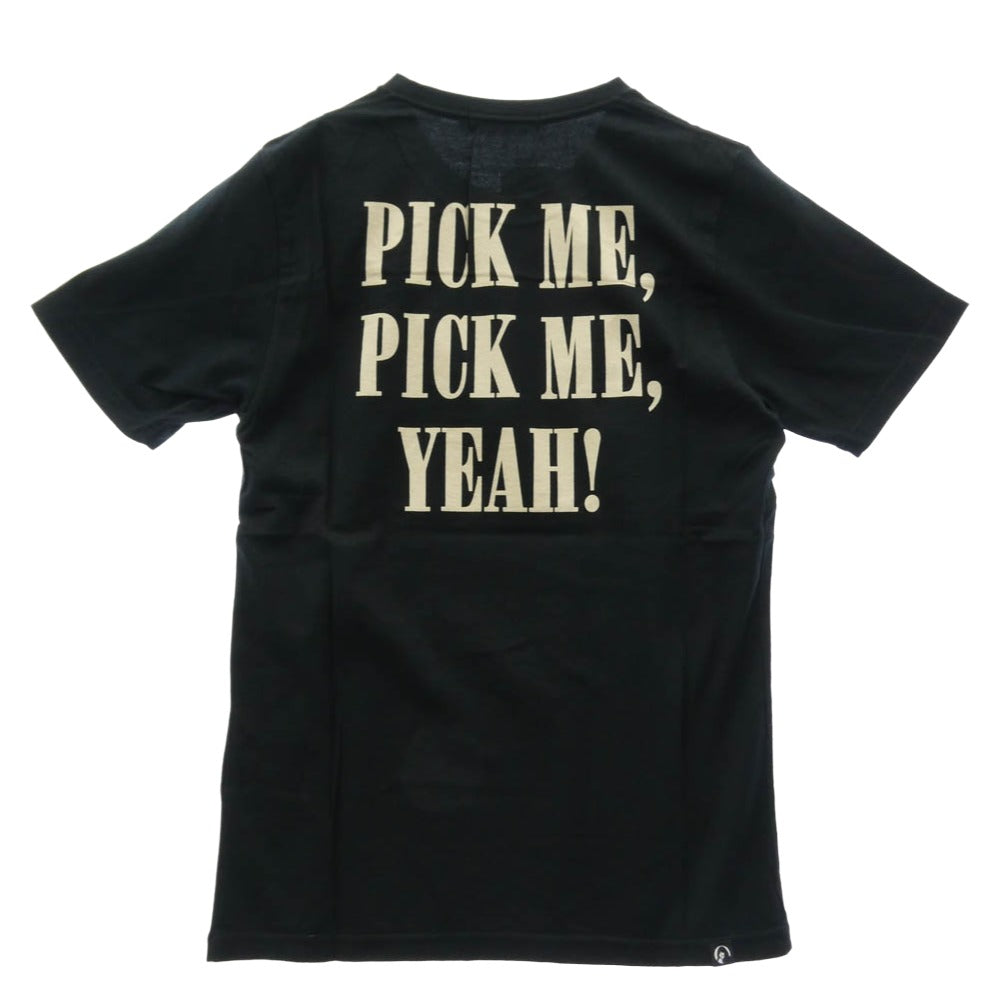 HYSTERIC GLAMOUR ヒステリックグラマー 4CT-5192-15C Kurt Cobain カートコバーン グラフィック プリント Tシャツ ブラック系 M【新古品】【未使用】【中古】
