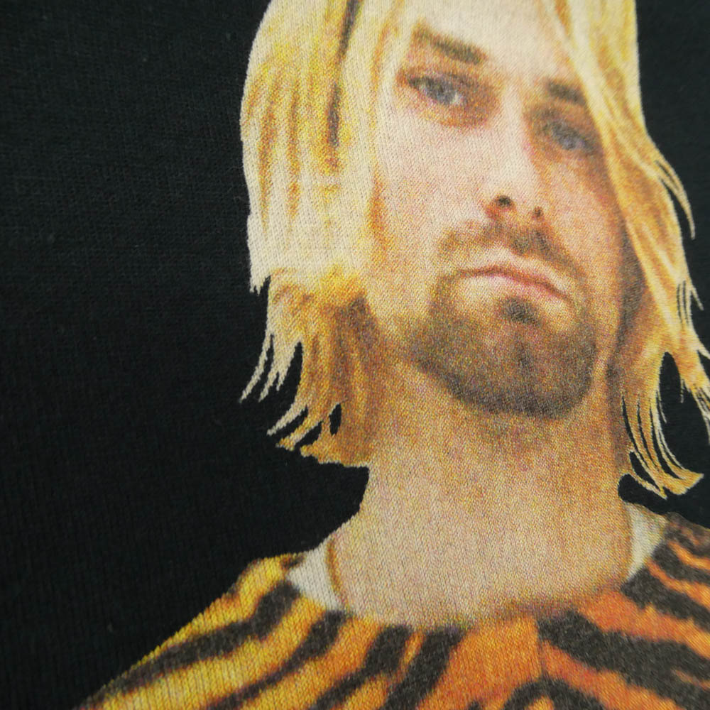 HYSTERIC GLAMOUR ヒステリックグラマー 4CT-5192-15C Kurt Cobain カートコバーン グラフィック プリント Tシャツ ブラック系 M【新古品】【未使用】【中古】