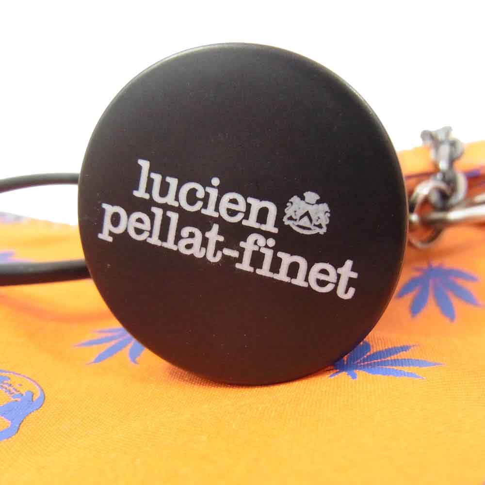 Lucien Pellat-Finet ルシアンペラフィネ スカル 総柄 トート バッグ オレンジ系【中古】
