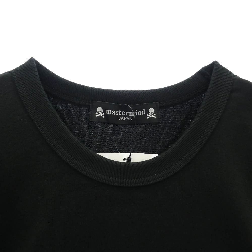 mastermind JAPAN マスターマインドジャパン MJ17P01-TS091-010 20TH LOVE&PEACE ロゴ スカル プリント Tシャツ ブラック系 S【新古品】【未使用】【中古】