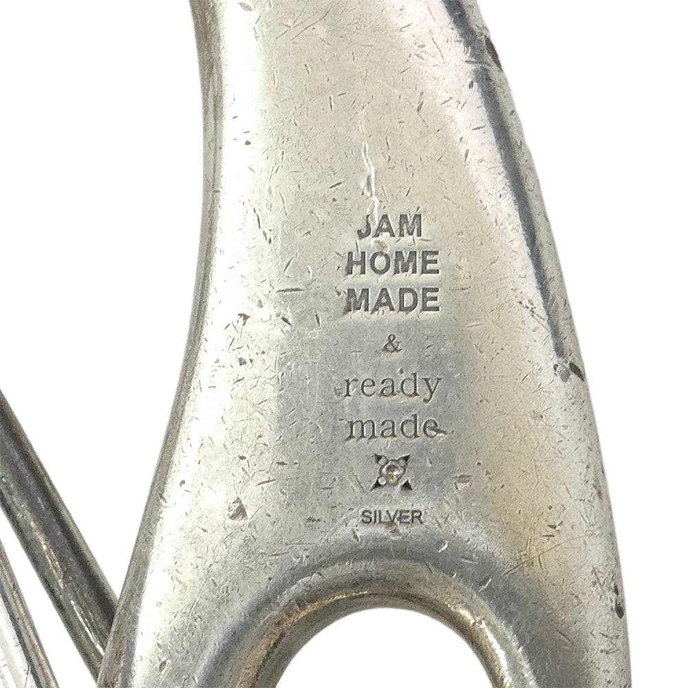 JAM HOME MADE ジャムホームメイド & ready made レディメイド ビッグワン カラビナ キーホルダー キーチェーン シルバー系【中古】