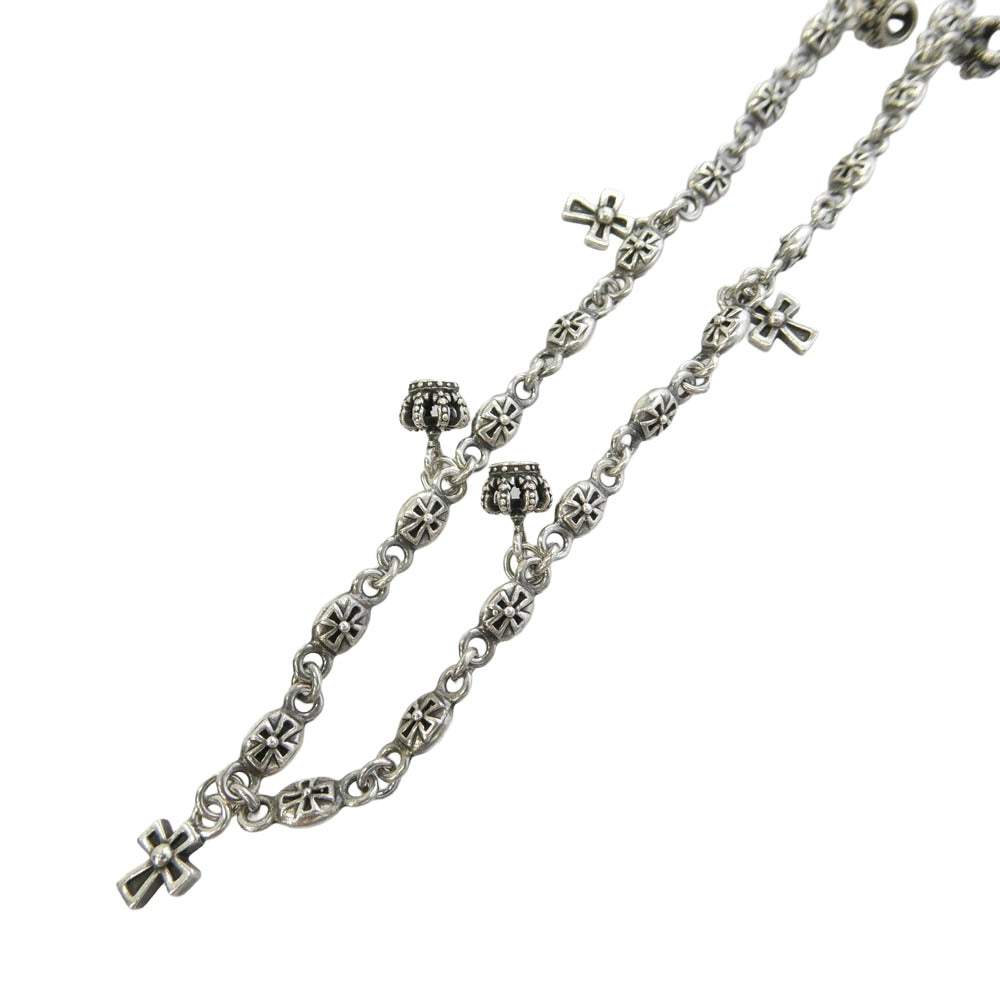 Justin Davis ジャスティンデイビス Trinity Chain トリニティ チェーン ネックレス 40cm シルバー系【中古】