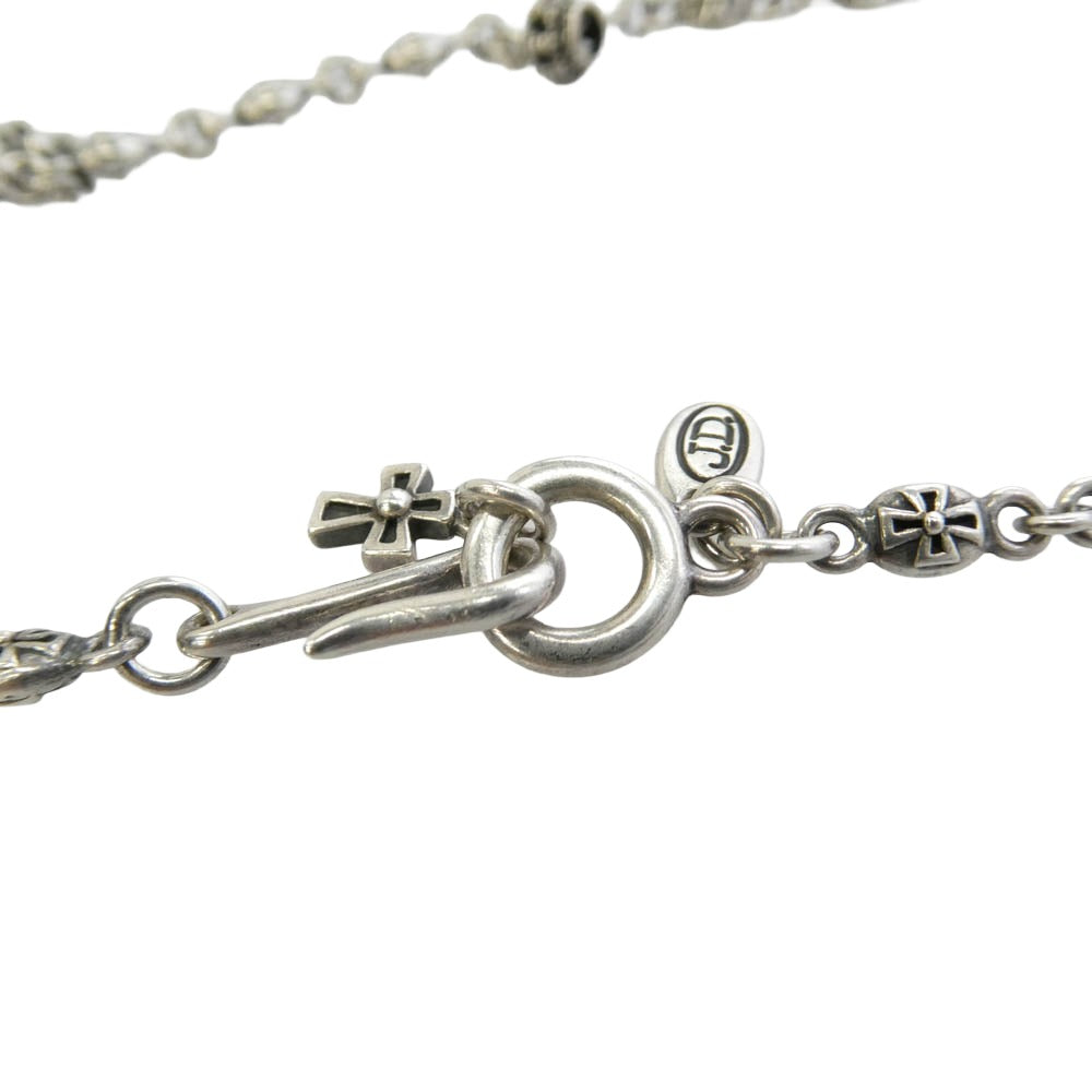 Justin Davis ジャスティンデイビス Trinity Chain トリニティ チェーン ネックレス 40cm シルバー系【中古】
