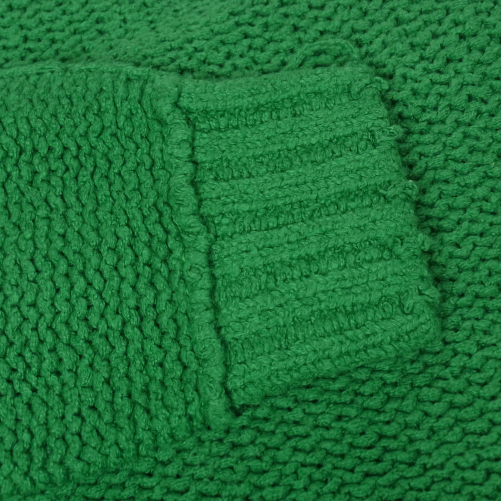 Sacai サカイ 24SS 24-03330M Knit Pullover プルオーバー 長袖 ニット セーター グリーン系 3【中古】