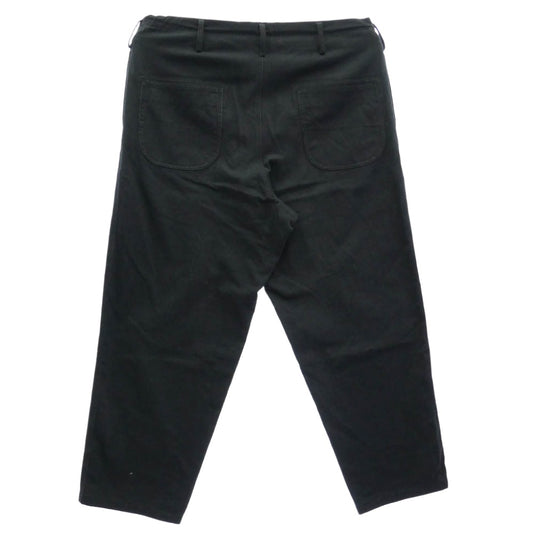 Y's Yohji Yamamoto ワイズ ヨウジヤマモト 24AW MR-P60-010 Y's for men ワイズフォーメン FLOWER PRINT PANTS DAHLIA フラワープリント ダリア パンツ ブラック系 1【中古】