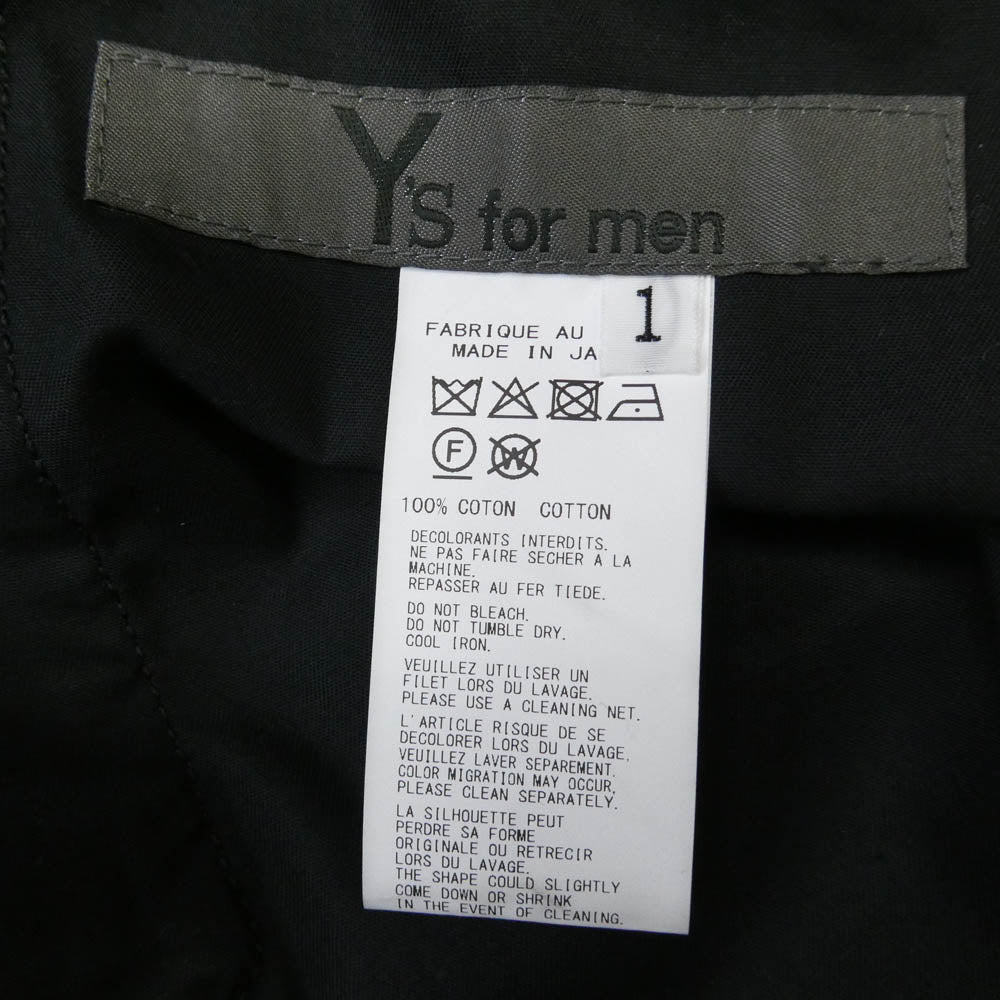 Y's Yohji Yamamoto ワイズ ヨウジヤマモト 24AW MR-P60-010 Y's for men ワイズフォーメン FLOWER PRINT PANTS DAHLIA フラワープリント ダリア パンツ ブラック系 1【中古】 Y's Yohji Yamamoto ワイズ ヨウジヤマモト 24AW MR-P60-010 Y's for