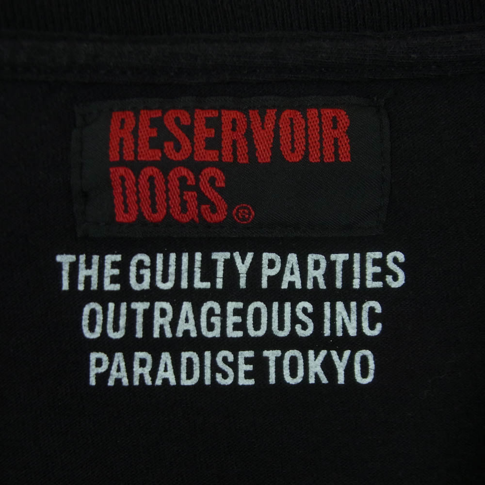 WACKO MARIA ワコマリア reservoir dogs レザボア・ドッグス 半袖 Tシャツ ニカラグア製 ブラック系 XXL【中古】