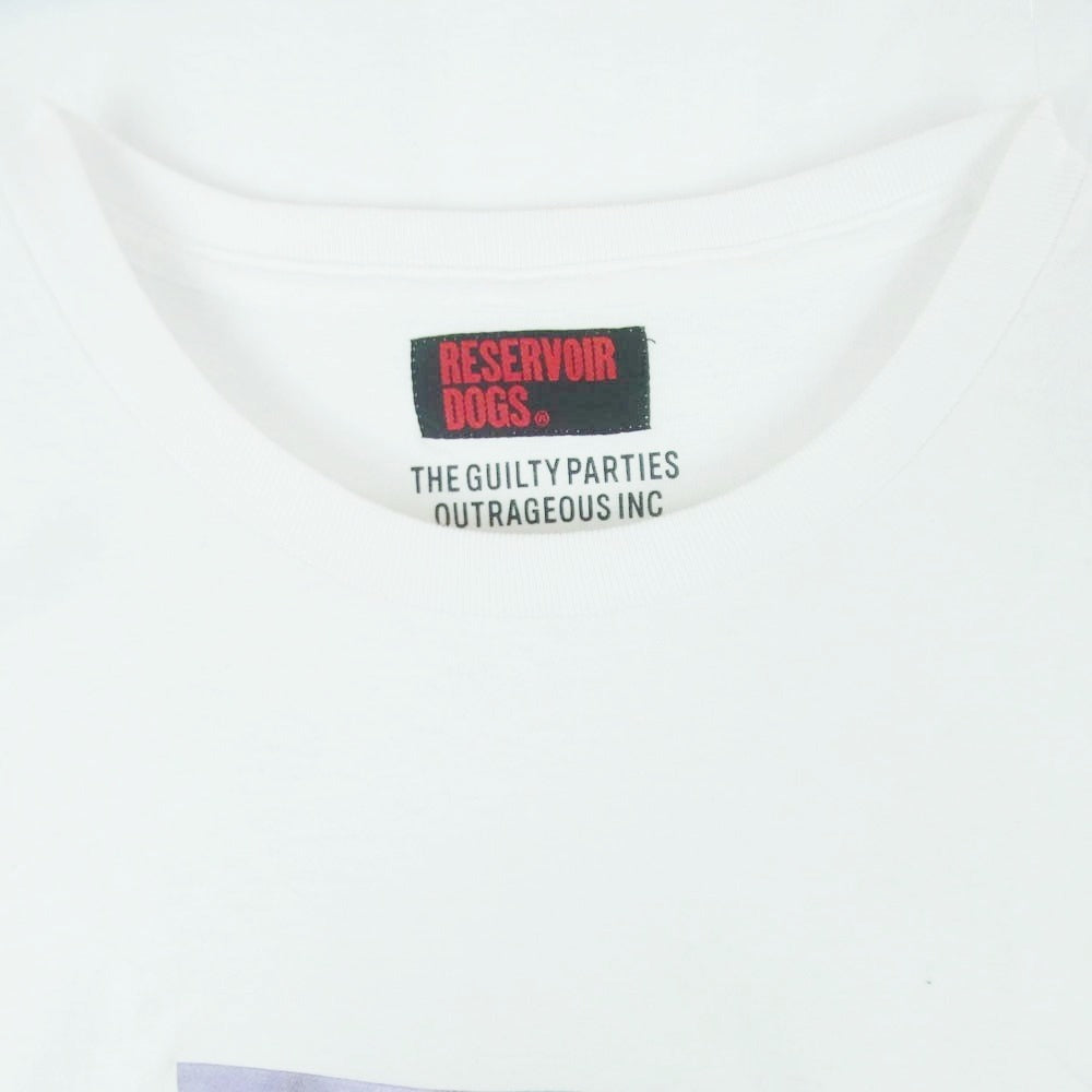 WACKO MARIA ワコマリア reservoir dogs レザボア・ドッグス 半袖 Tシャツ コットン ニカラグア製 ホワイト系 XXL【中古】