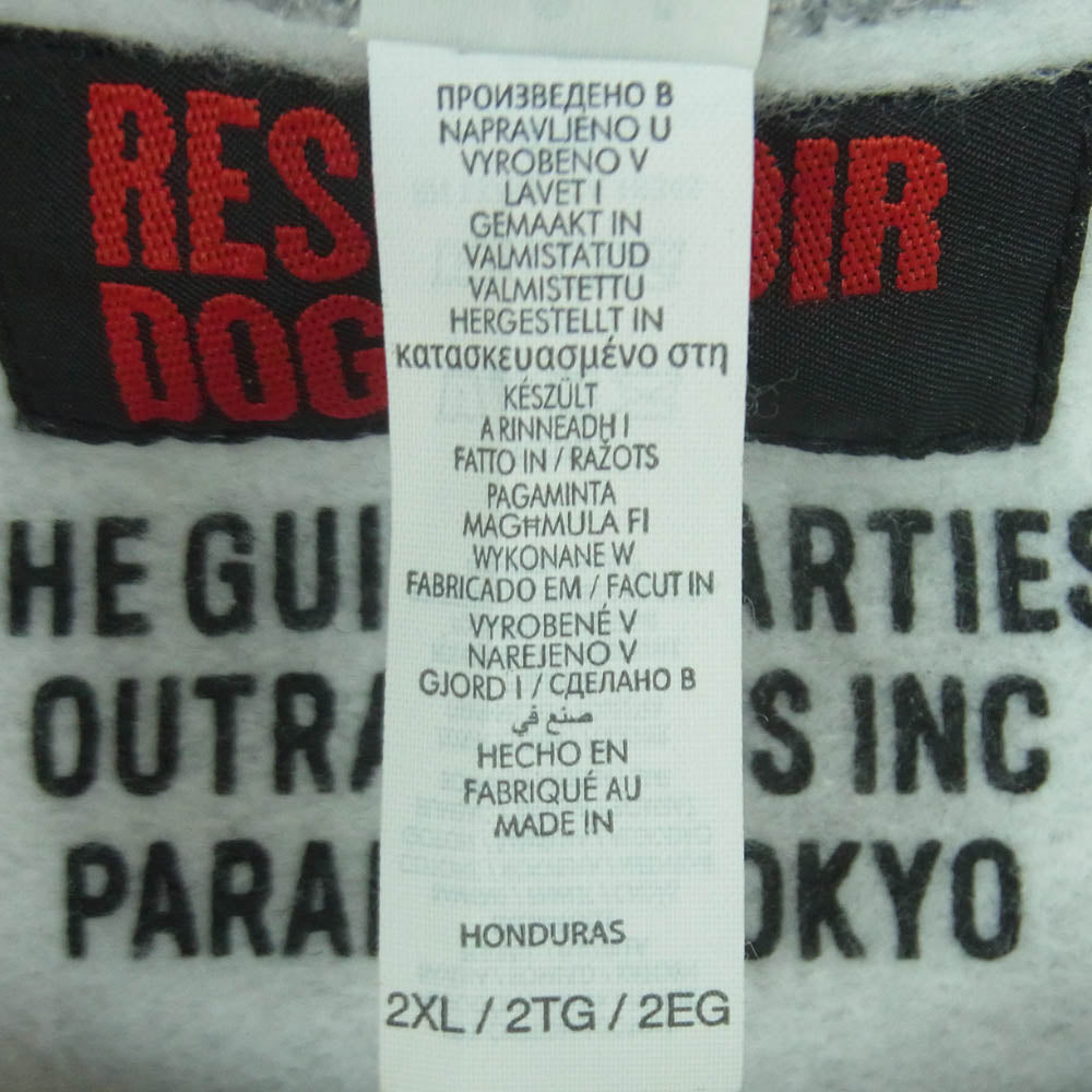 WACKO MARIA ワコマリア reservoir dogs CREW NECK SWEAT SHIRT レザボア・ドッグス クルーネック スウェット トレーナー グレー系 2XL【中古】