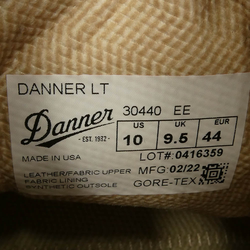 Danner ダナー 30440 USA製 DANNER LIGHT CEDAR GORE-TEX ダナーライト ブーツ ゴアテックス ブラウン系 9.5【美品】【中古】