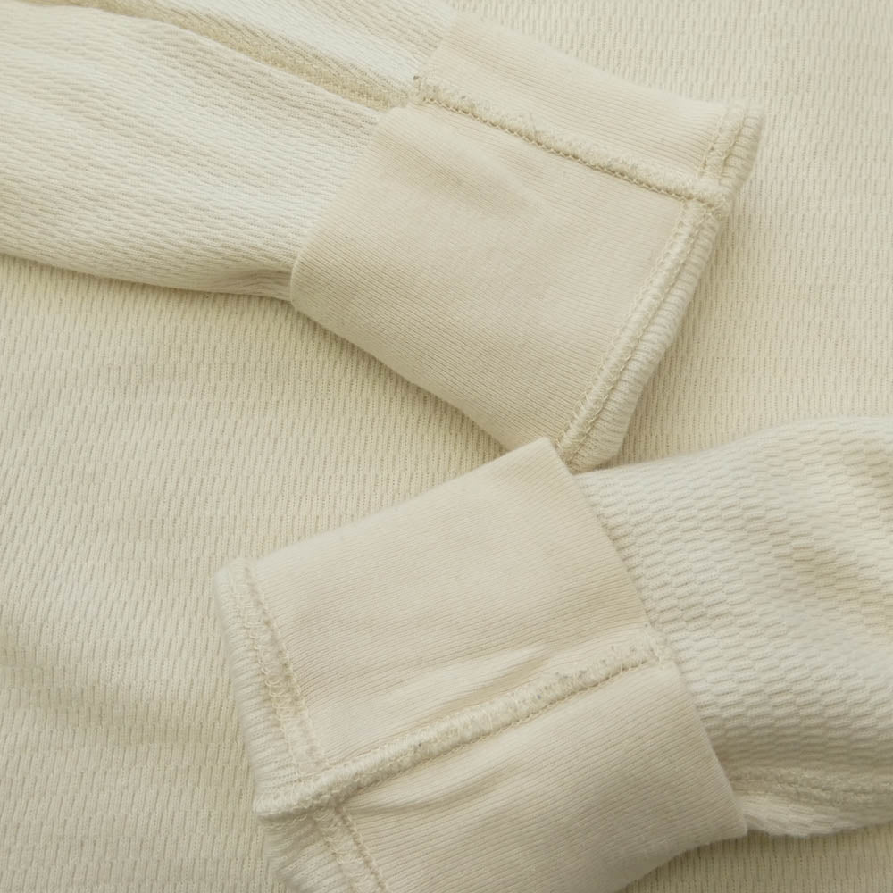 VISVIM ビズビム 19AW 0119205009006 SUBLIG THERMAL CREW 3-PACK L/S サブリグ サーマル クルーネック ロングスリーブ 長袖 Tシャツ カットソー オフホワイト系 3【中古】