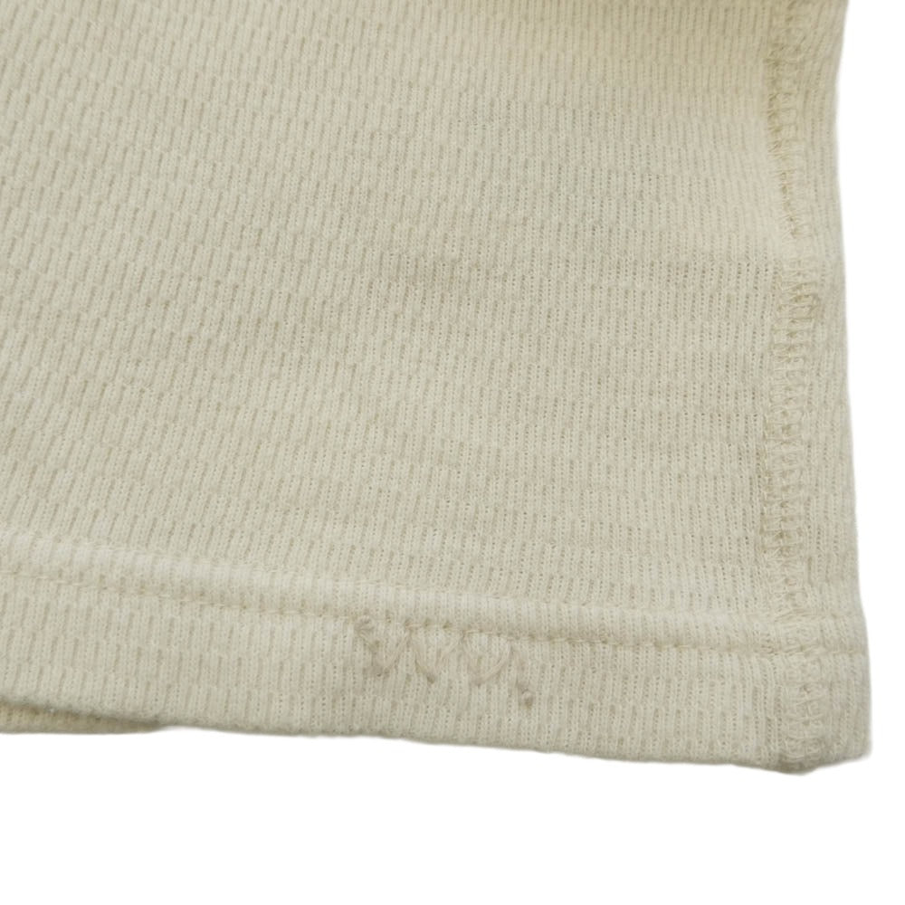 VISVIM ビズビム 19AW 0119205009006 SUBLIG THERMAL CREW 3-PACK L/S サブリグ サーマル クルーネック ロングスリーブ 長袖 Tシャツ カットソー オフホワイト系 3【中古】