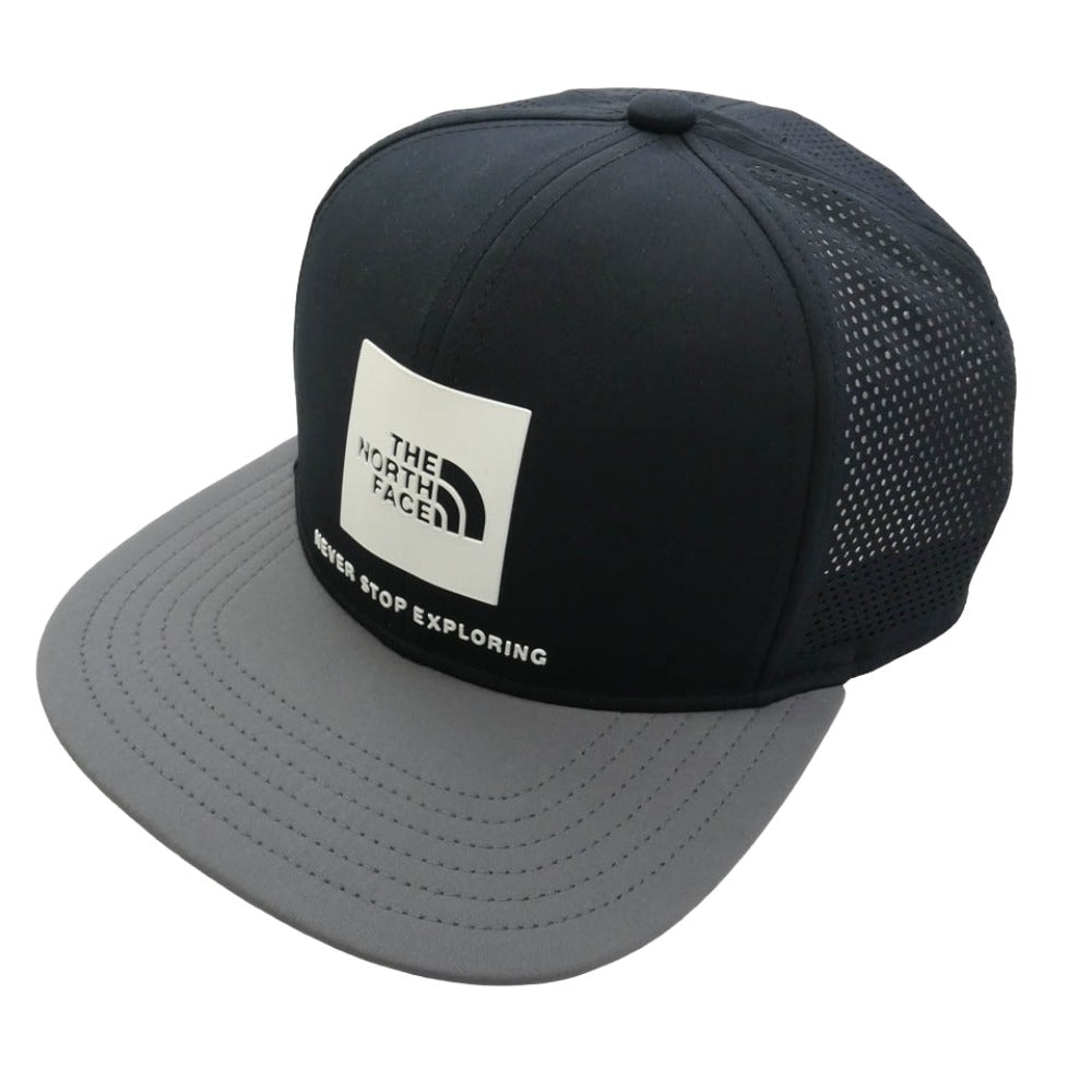 THE NORTH FACE ノースフェイス NN02285 テックロゴ キャップ 帽子 ブラック系 FREE【美品】【中古】