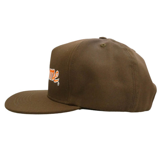 Supreme シュプリーム 22AW Classic Team 5-Panel クラシック チーム 5パネル キャップ 帽子 ダークブラウン系【中古】