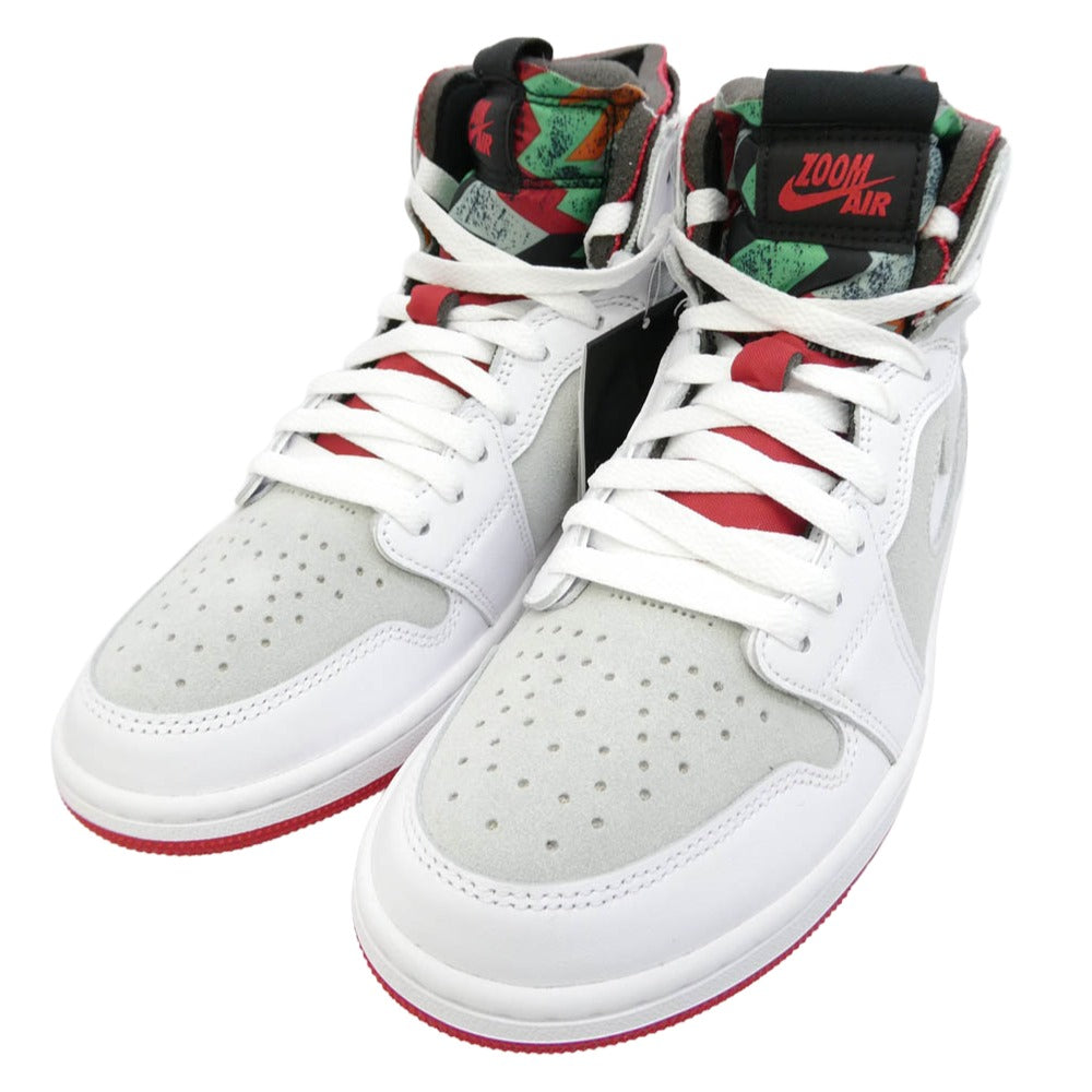 NIKE AIR JORDAN ナイキ ジョーダン CT0978-100 Air Jordan 1 High Zoom CMFT Hare AJ1 エアジョーダン1 ハイ ズーム ヘア スニーカー マルチカラー系 26.5cm【極上美品】【中古】