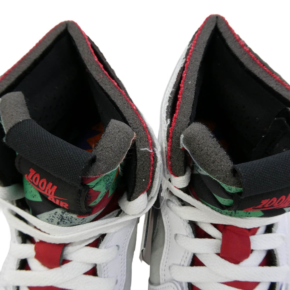 NIKE AIR JORDAN ナイキ ジョーダン CT0978-100 Air Jordan 1 High Zoom CMFT Hare AJ1 エアジョーダン1 ハイ ズーム ヘア スニーカー マルチカラー系 26.5cm【極上美品】【中古】