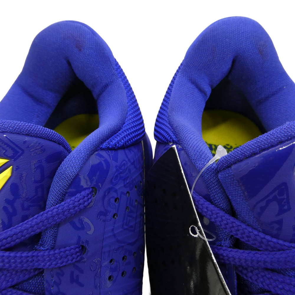 NIKE ナイキ CD4991-400 Kobe 5 Protro 5 Rings コービー5 プロトロ 5 リングス スニーカー パープル系 イエロー系 27cm【極上美品】【中古】