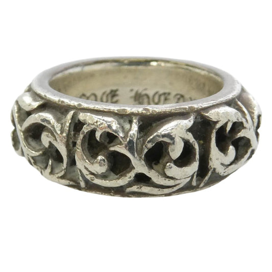 CHROME HEARTS クロムハーツ（原本無） ETRNITY VINE BAND エタニティヴァインバンド リング シルバー系 7号【中古】