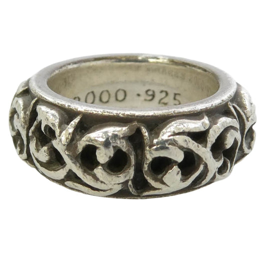 CHROME HEARTS クロムハーツ（原本無） ETRNITY VINE BAND エタニティヴァインバンド リング シルバー系 7号【中古】