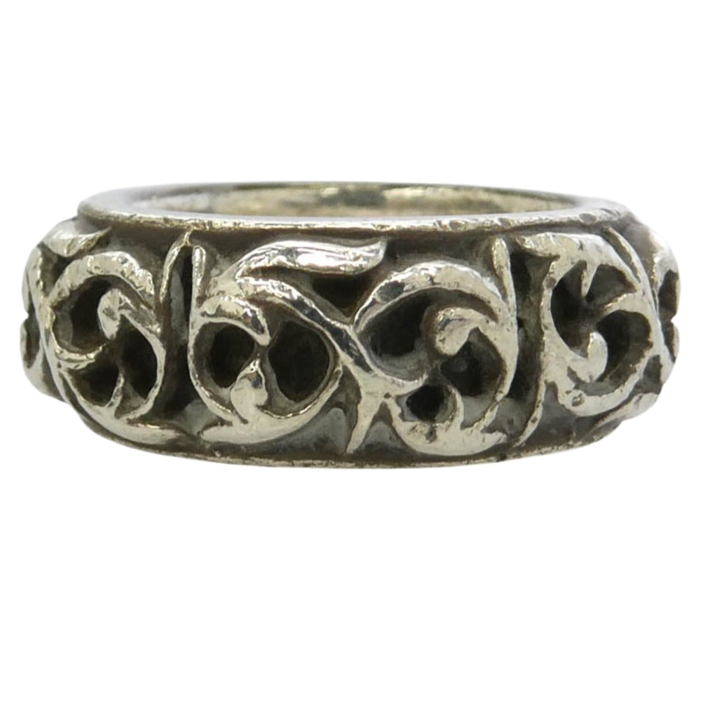 CHROME HEARTS クロムハーツ（原本無） ETRNITY VINE BAND エタニティヴァインバンド リング シルバー系 7号【中古】