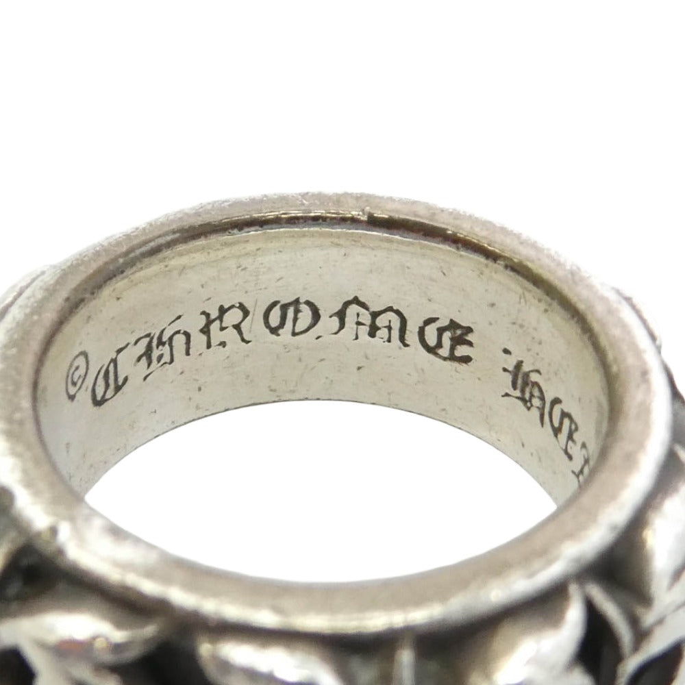 CHROME HEARTS クロムハーツ（原本無） ETRNITY VINE BAND エタニティヴァインバンド リング シルバー系 7号【中古】