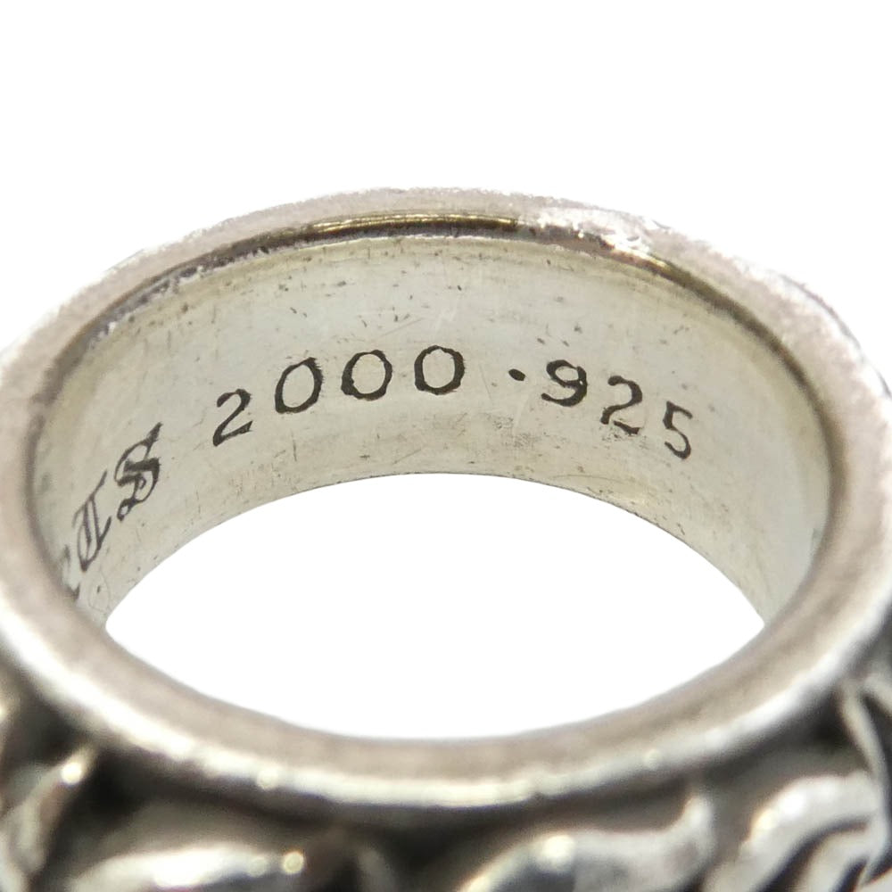 CHROME HEARTS クロムハーツ（原本無） ETRNITY VINE BAND エタニティヴァインバンド リング シルバー系 7号【中古】