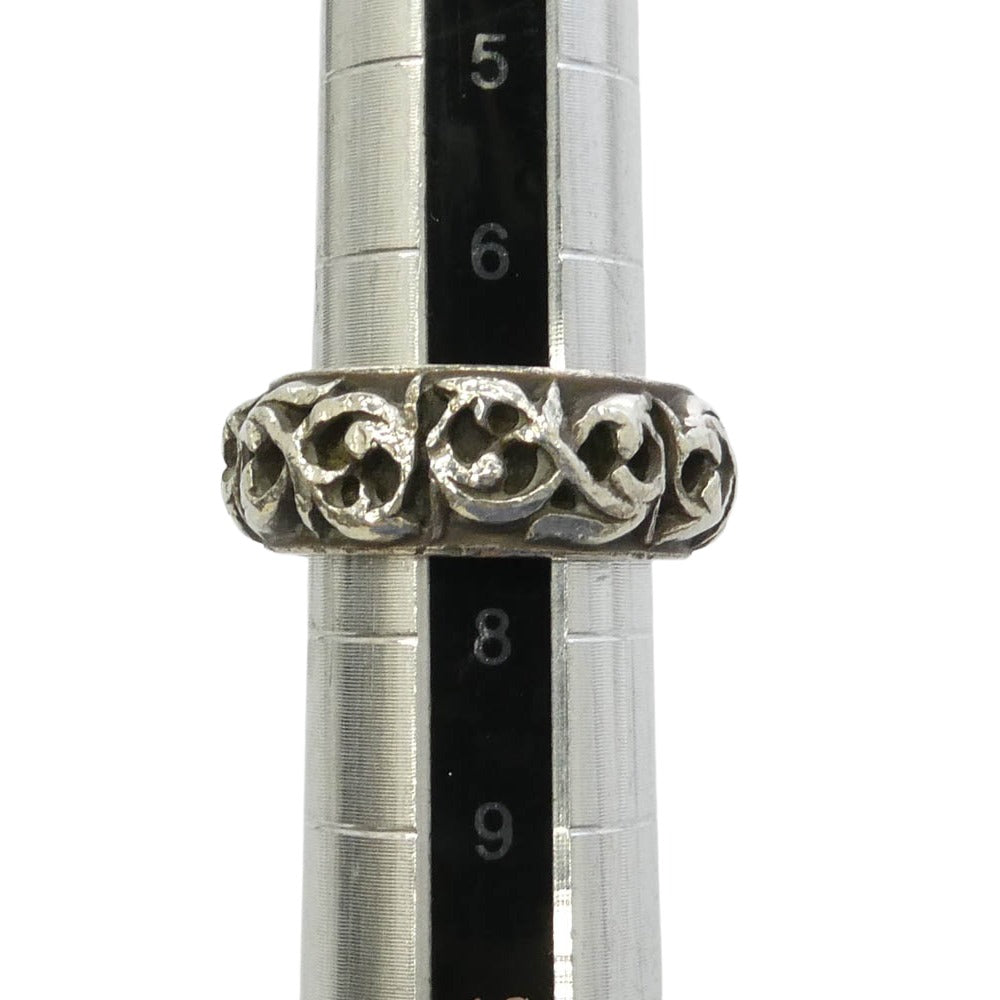 CHROME HEARTS クロムハーツ（原本無） ETRNITY VINE BAND エタニティヴァインバンド リング シルバー系 7号【中古】