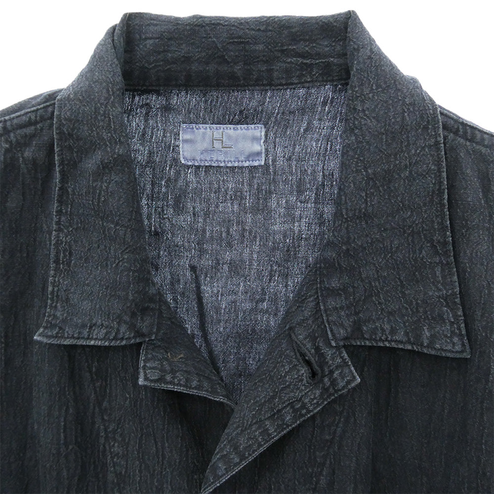 ヘリル 25SS 25-011-HL-8160-10 Linen P41 Coverall Jacket リネン カバーオール ジャケット ダークネイビー系 2【中古】