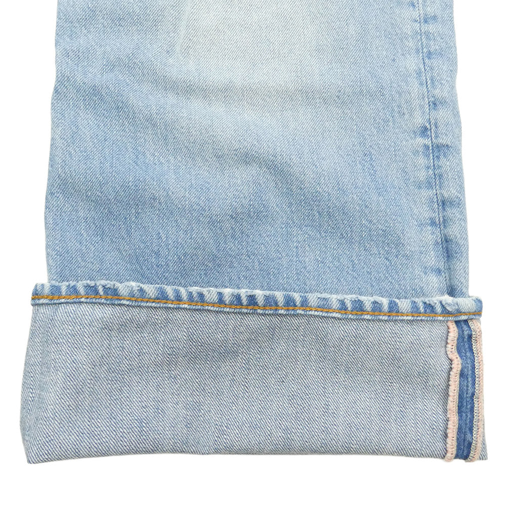 ACNE STUDIOS アクネストゥディオズ 2021M Light Blue Vintage ルーズフィット ボタンフライ ジーンズ デニムパンツ インディゴブルー系 32/32【中古】