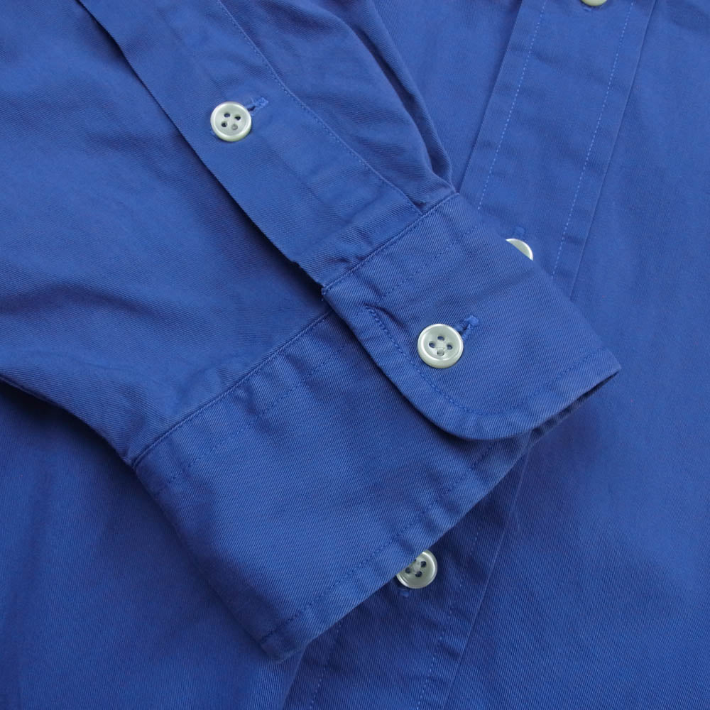 RALPH LAUREN ラルフローレン BLAKE ボタンダウン 長袖 シャツ ブルー系 L【中古】
